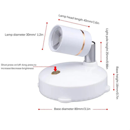 Wireless LED Spotlight Set