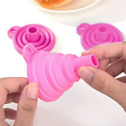 Foldable Silicone Kitchen Funnel