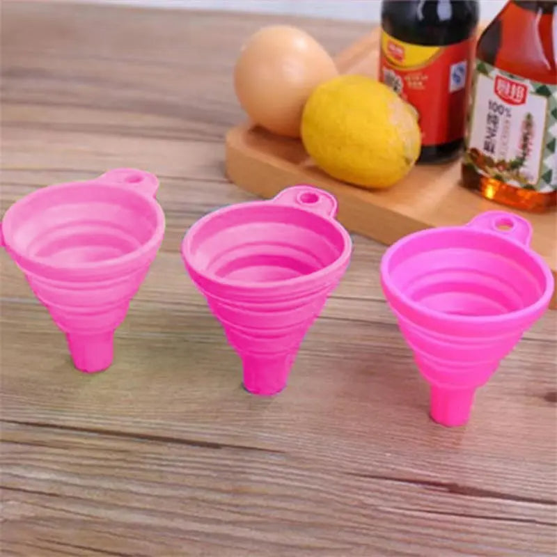 Foldable Silicone Kitchen Funnel